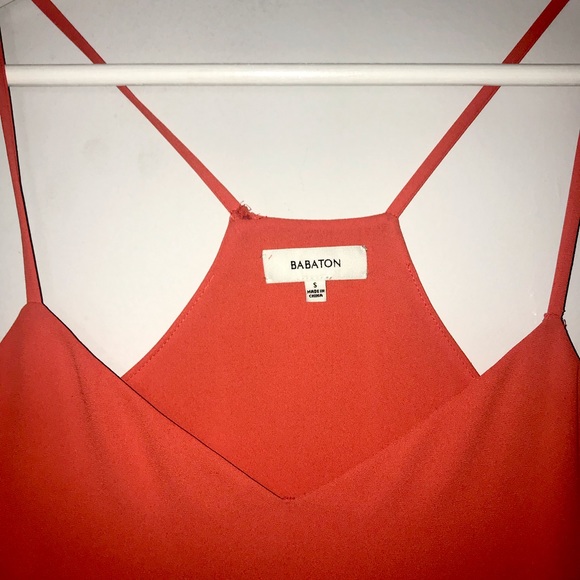 Aritzia Babaton Tangerine Templeton Slip Dress - Picture 4 of 8